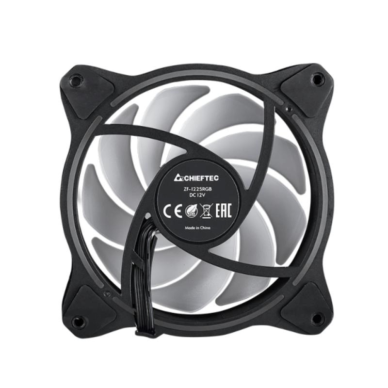 CHIEFTEC ventilátor ZF-1225RGB,  120mm,  PWM,  ARGB,  černá3 