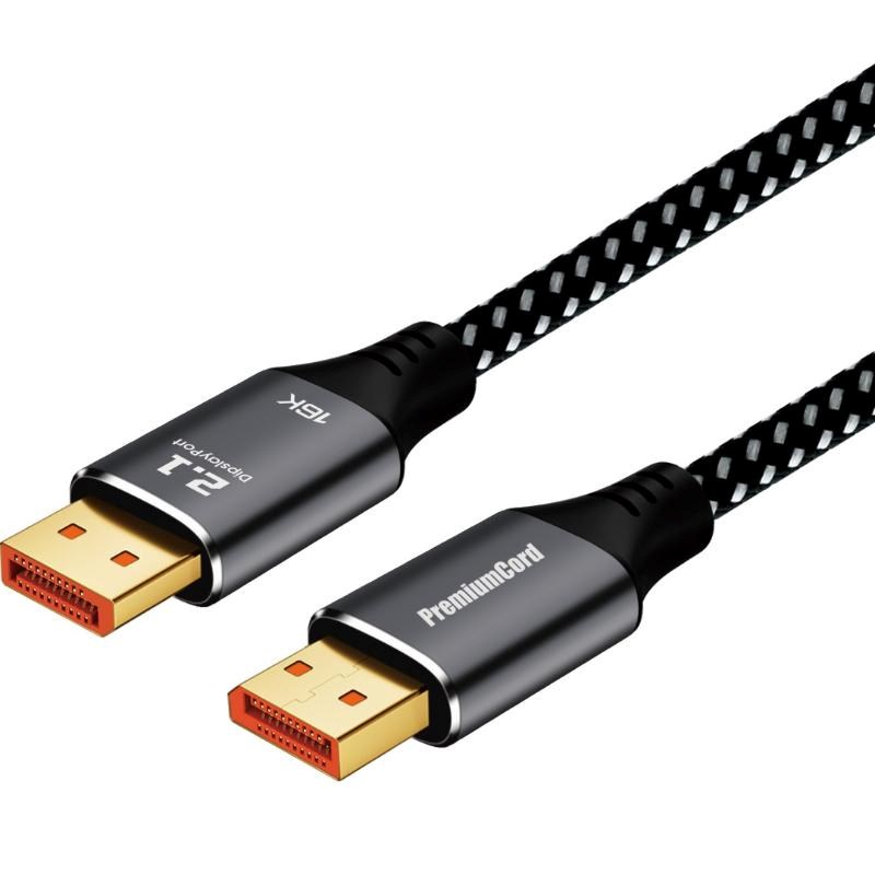 PREMIUMCORD Kabel DisplayPort 2.1,  16K@60Hz,  8K@120Hz,  1.5m2 