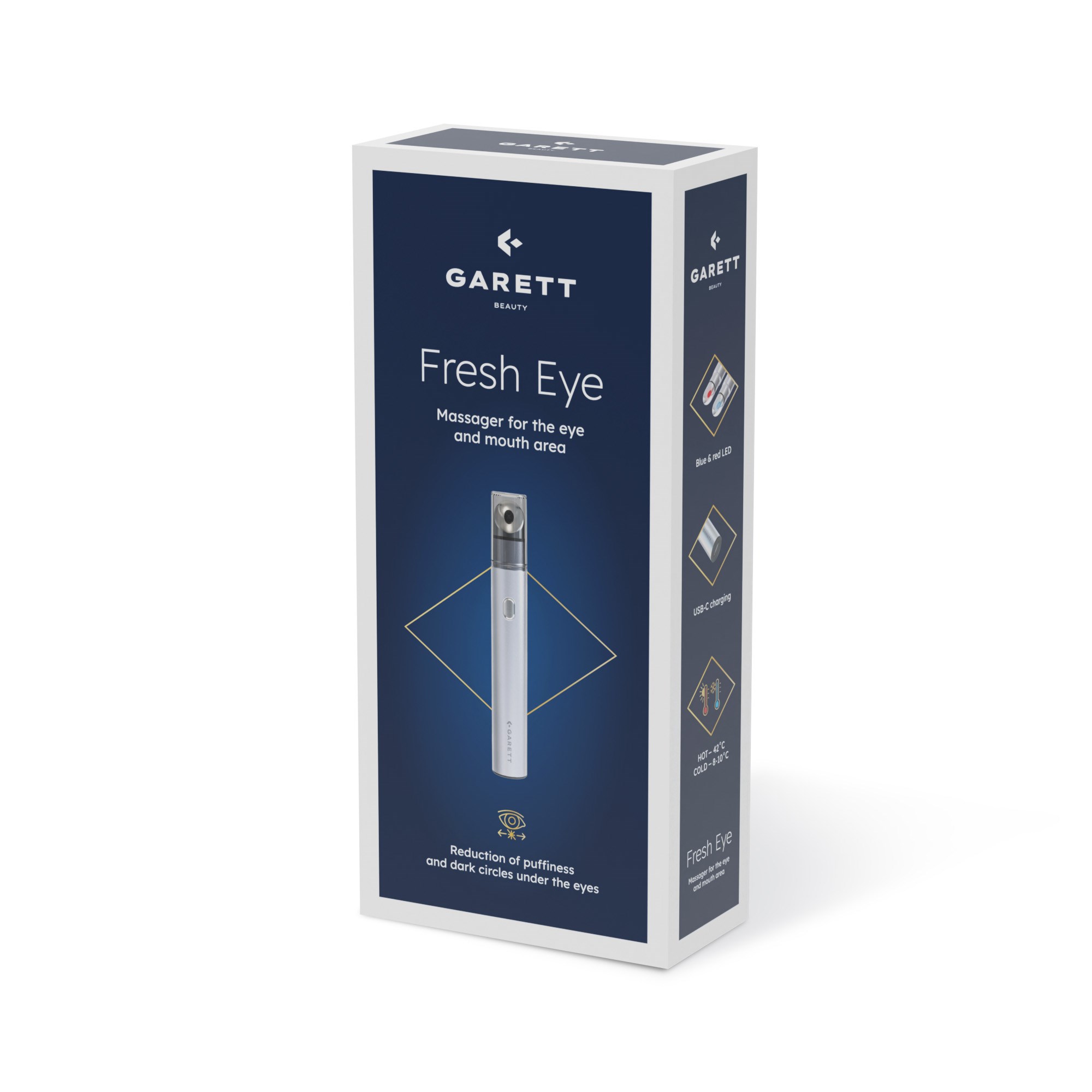 Garett Beauty Fresh Eye - masážní přístroj na oblast očí a rtů0 