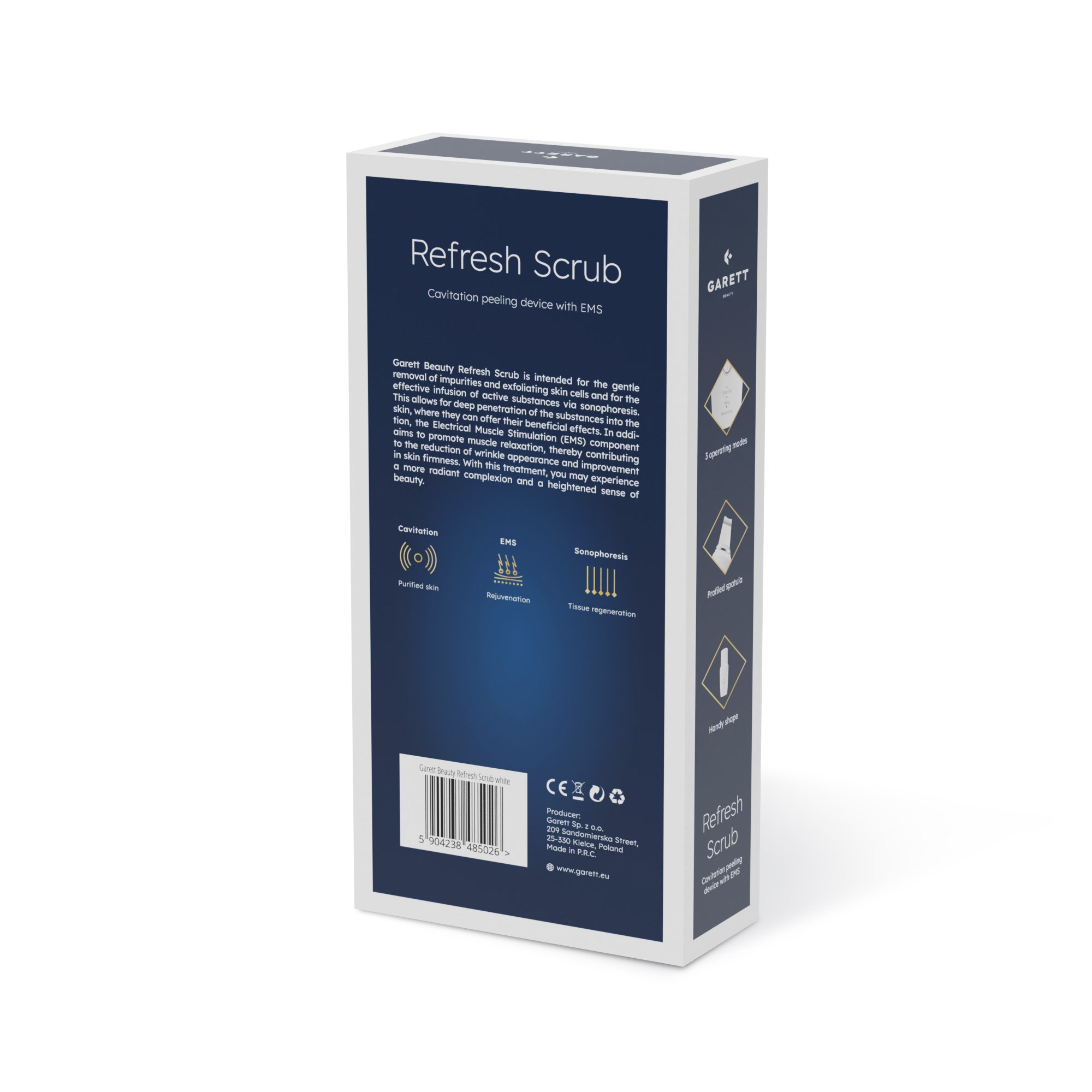 Garett Beauty Refresh Scrub - multifunkční ultrazvuková špachtle2 