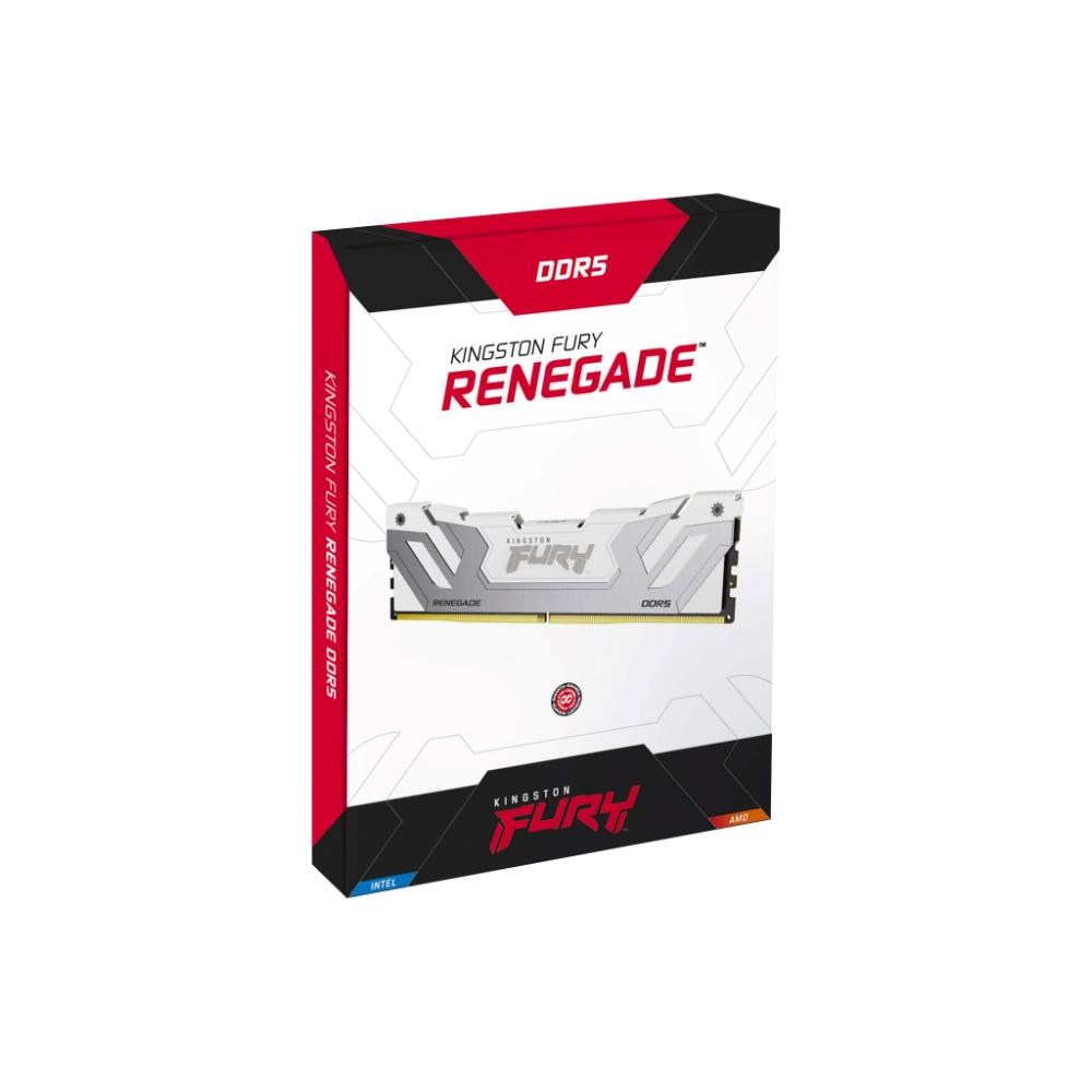 KINGSTON CUDIMM DDR5 24GB 8400MT/s CL40 FURY Renegade White XMP2 