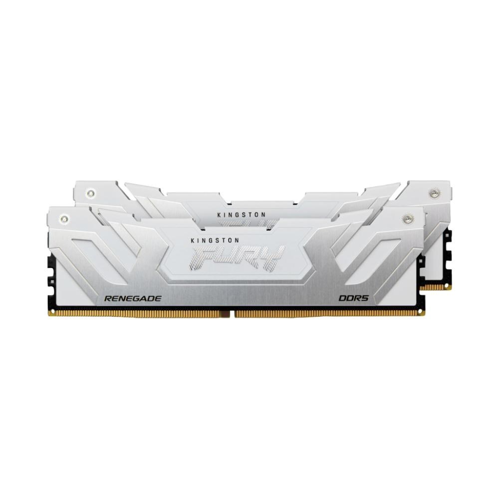KINGSTON CUDIMM DDR5 48GB (Kit of 2) 8400MT/s CL40 FURY Renegade White XMP0 