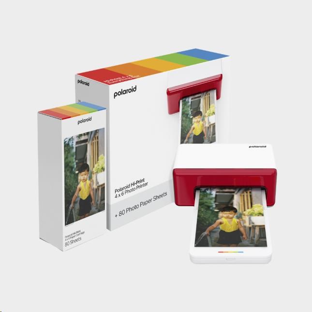 Polaroid Hi-Print fototiskárna 10x15cm bílá E-box4 