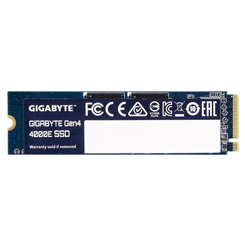 GIGABYTE SSD 500GB 4000E,  PCIe Gen4x4,  M.2 2280,  (R:3600MB/ s, W:3000MB/ s)1 
