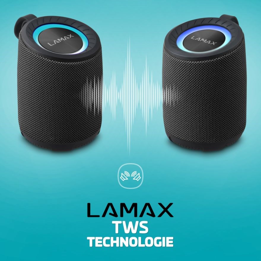 LAMAX Waver1 - přenosný reproduktor5 