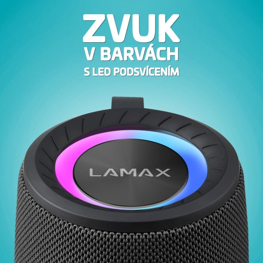 LAMAX Waver1 - přenosný reproduktor6 