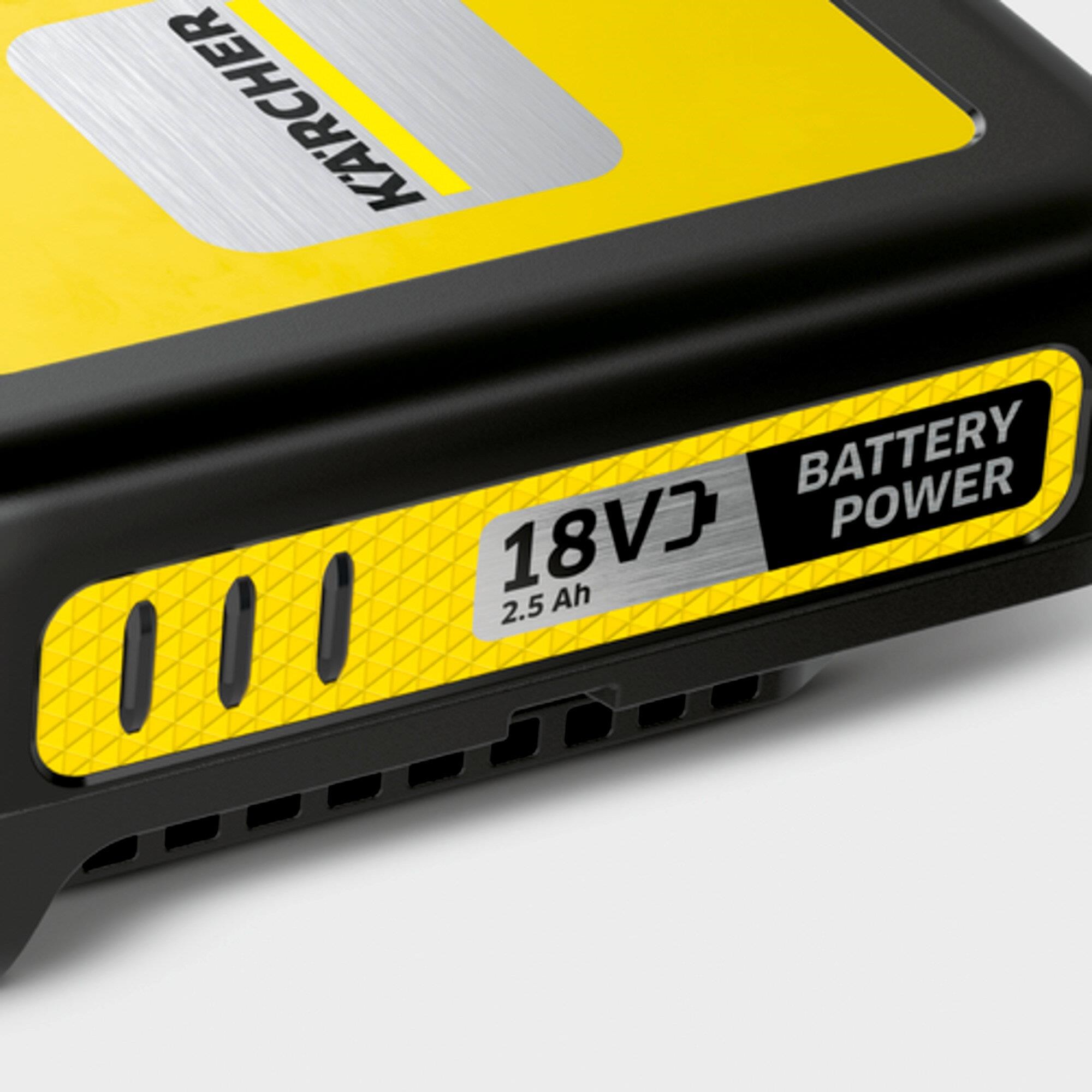 Kärcher Starter Kit Battery Power 18/ 25 vyměnitelná baterie a rychlonabíječka3 