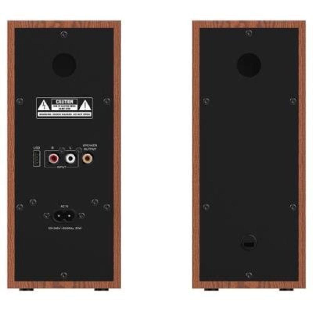 GENIUS reproduktory SP-HF800BT,  2.0,  20W,  Bluetooth,  3.5mm Jack,  dřevěné2 