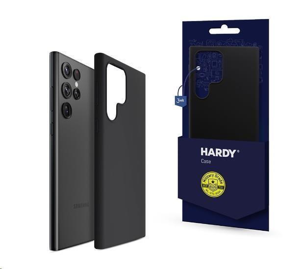 3mk Hardy Android Silicone MagCase Black pro Samsung Galaxy S25 Ultra