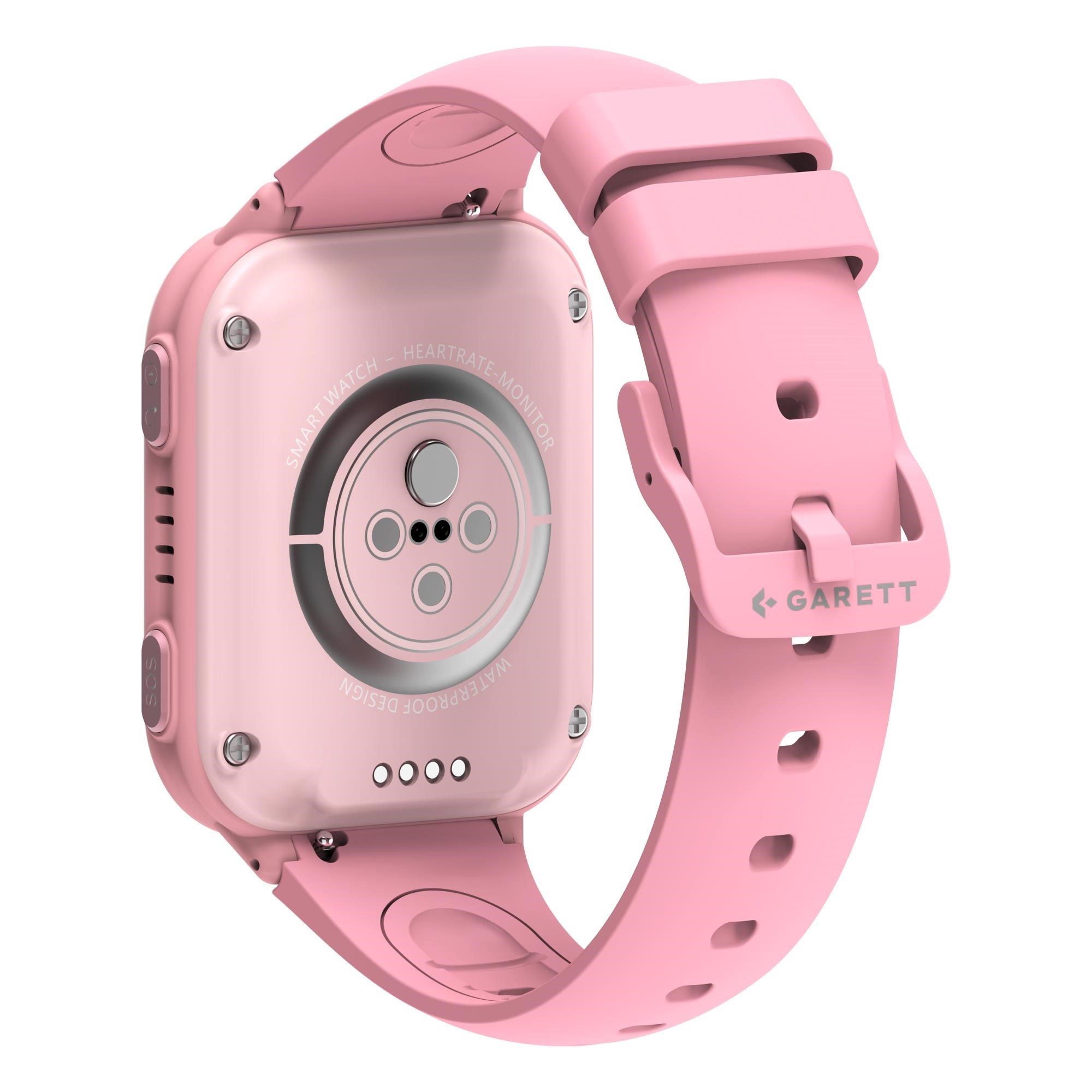 Garett Smartwatch Kids Vibe 4G AMOLED Pink7 