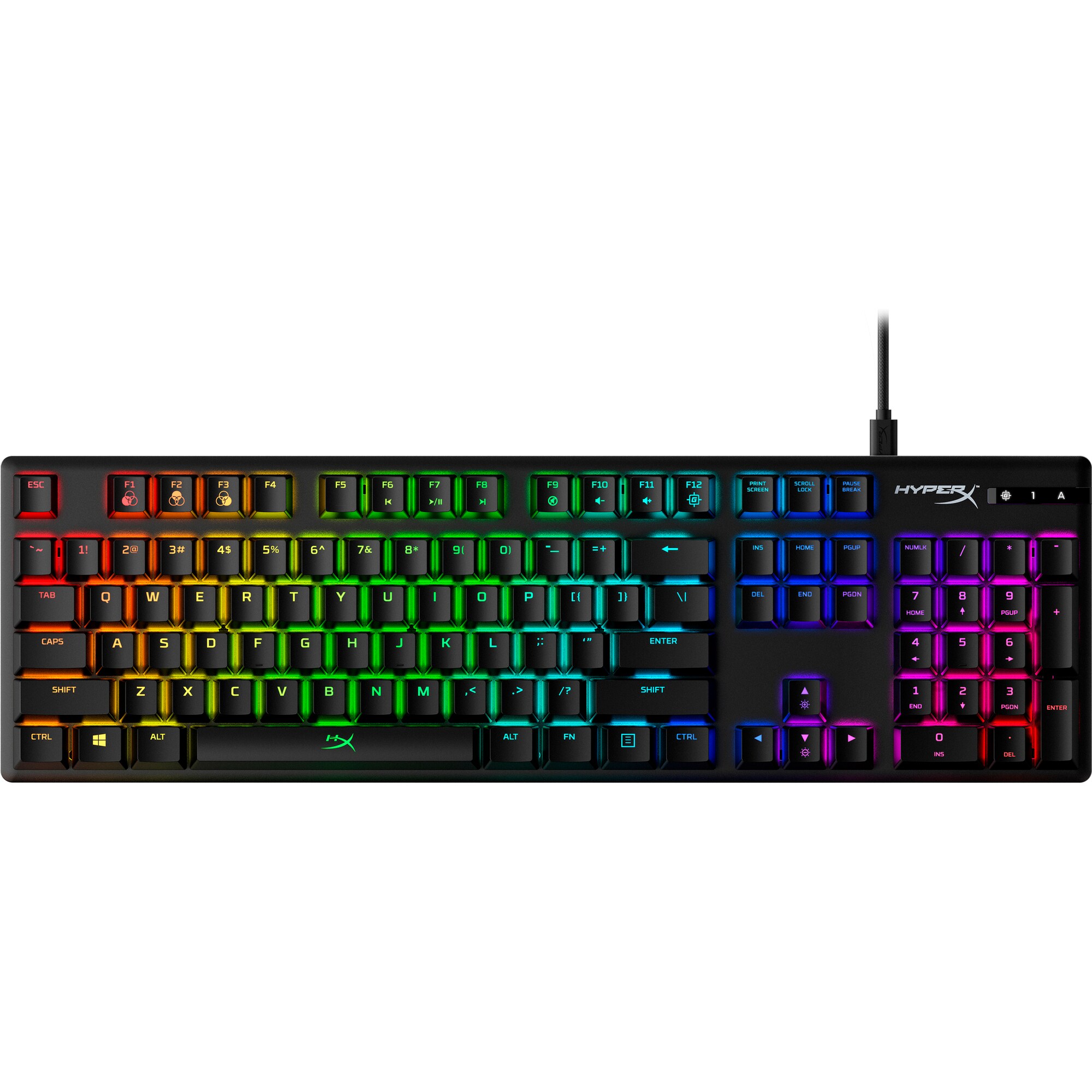 HyperX Alloy Origins Mechanical Gaming Keyboard, HX Blue-US1 