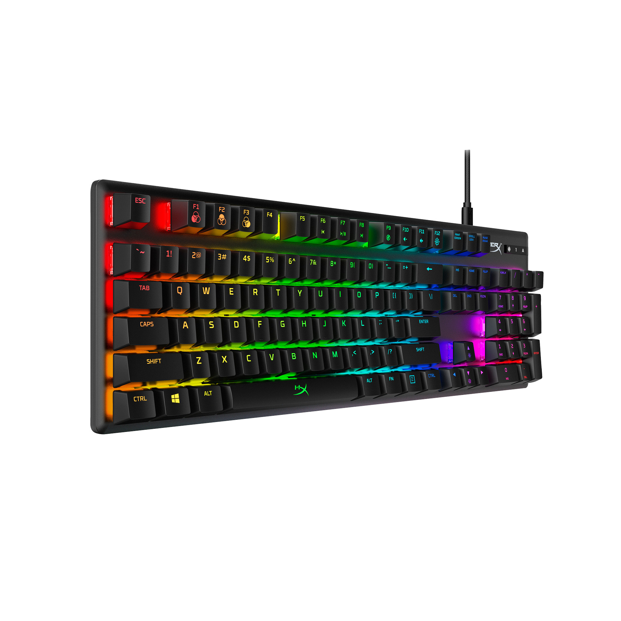 HyperX Alloy Origins Mechanical Gaming Keyboard, HX Blue-US2 