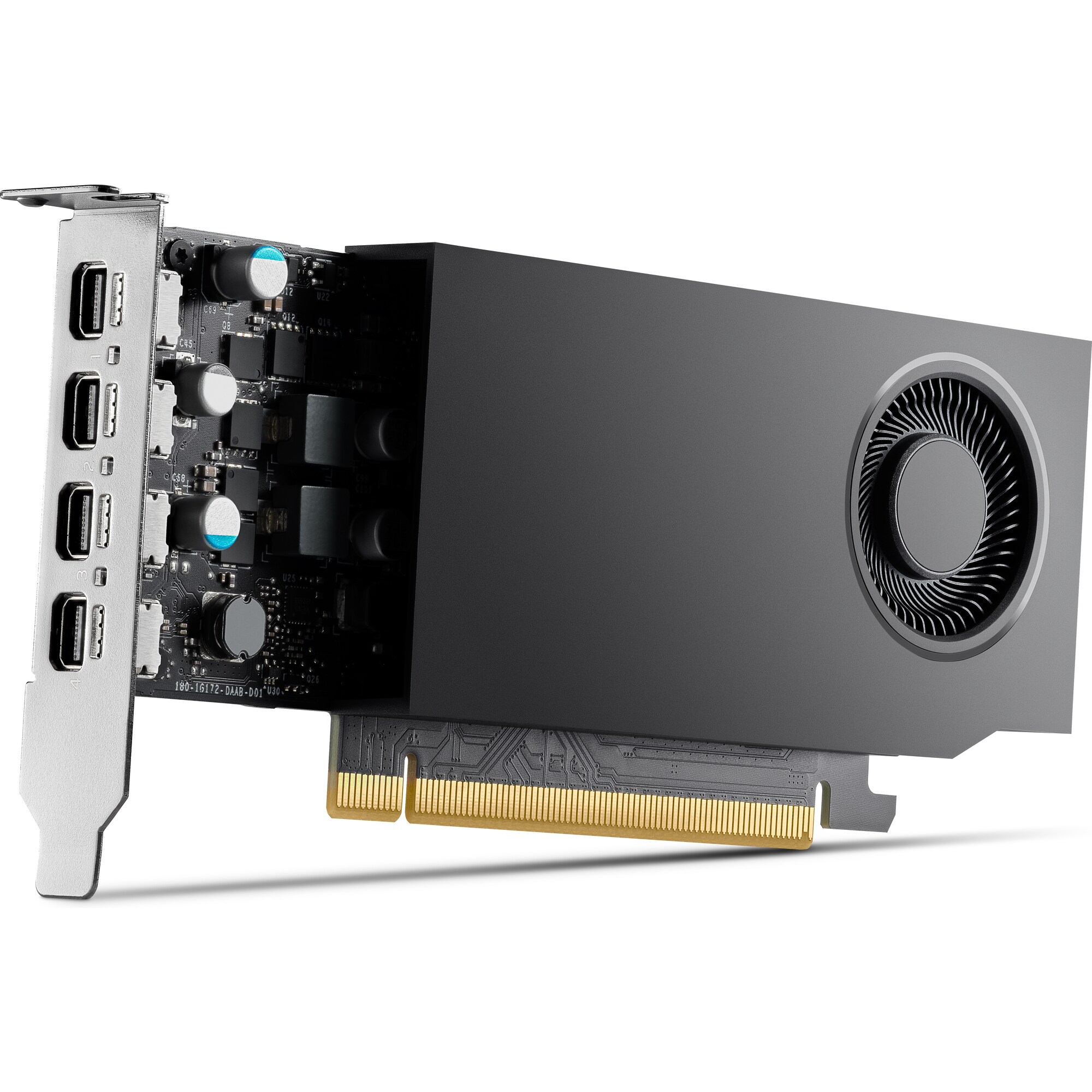 HP VGA NVIDIA RTX A1000 8GB GDDR6,  4x miniDisplayPort 1.4,  PCIe 16x1 