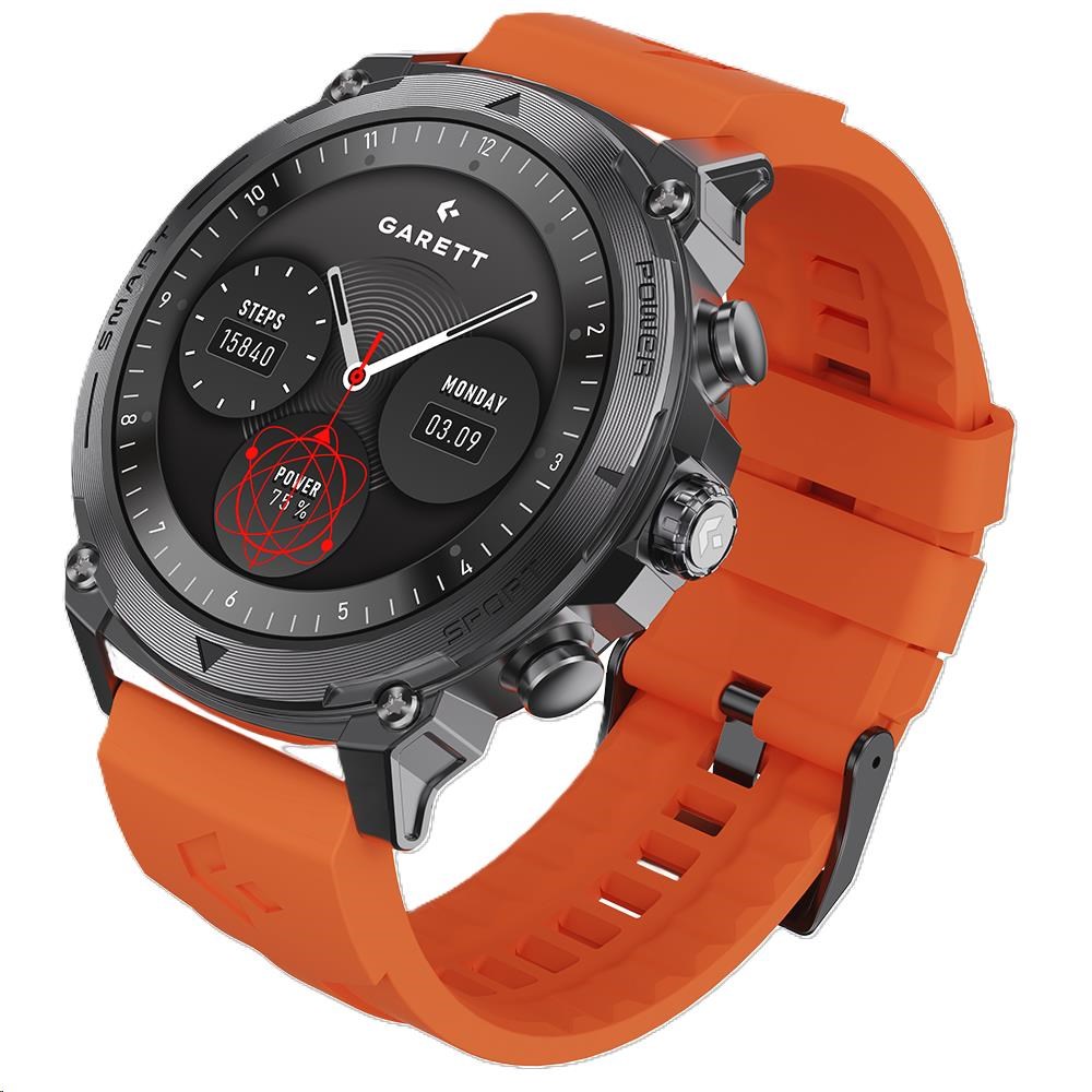Garett Smartwatch Atom Black Steel5 