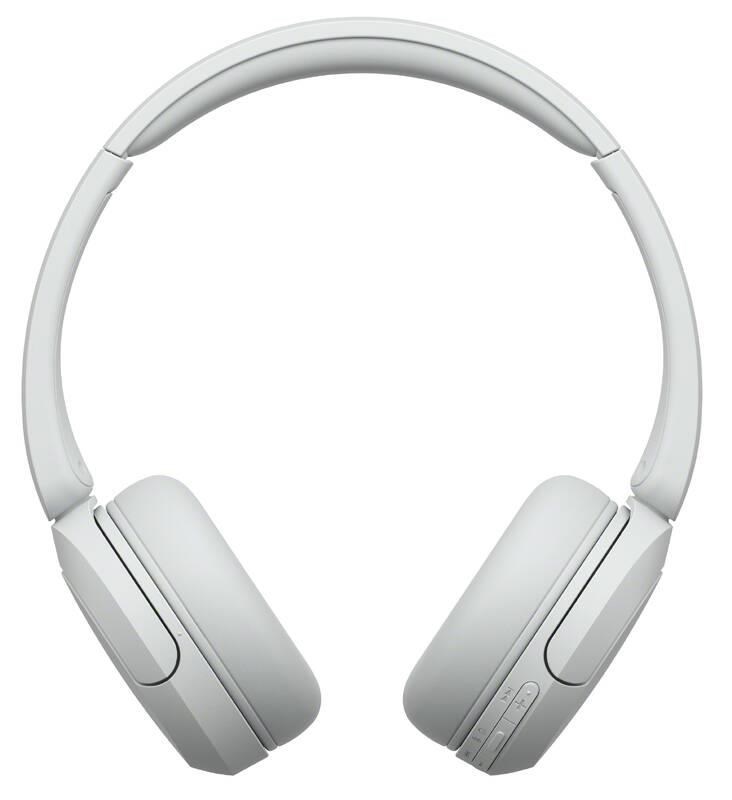 Sony bezdrátová sluchátka WH-CH520,  EU,  bílá0 