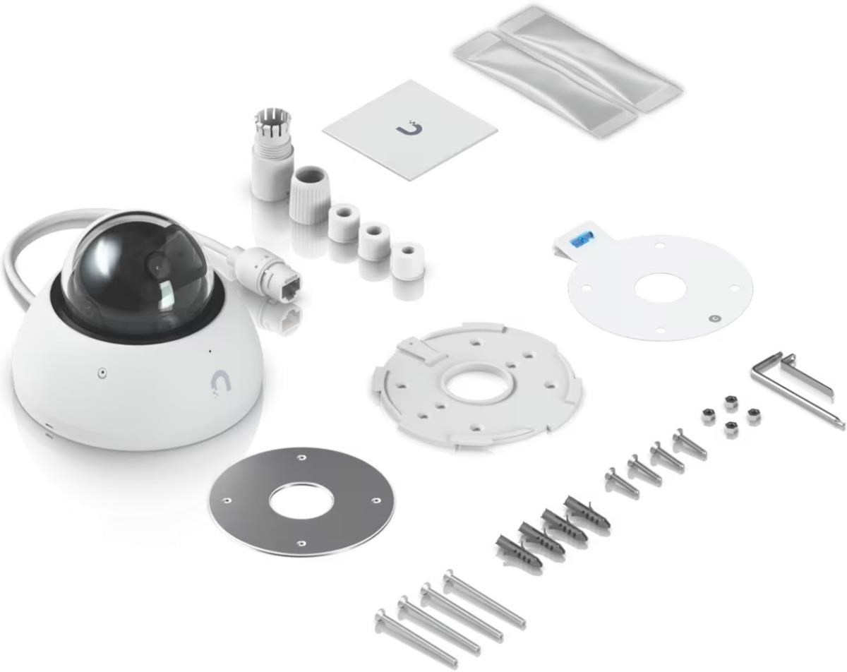 UBNT UVC-AI-Dome-W - AI Dome PoE kamera,  8MP,  bílá2 
