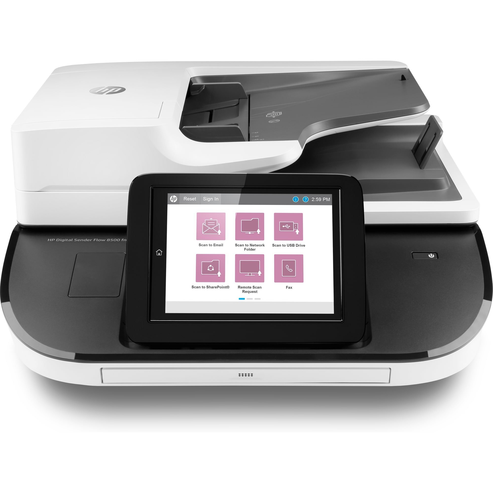Skener HP Digital Sender Flow 8500 fn2 (A4,  600x600,  USB,  Ethernet,  podávač dokumentov)16 