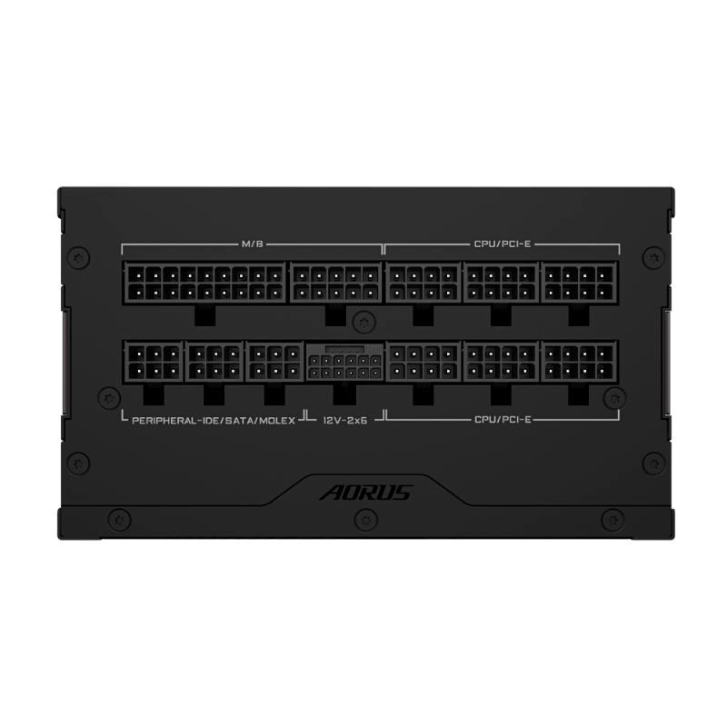 GIGABYTE zdroj AE1000PM PG5,  1000W,  80+ Platinum,  120mm fan,  černá6 
