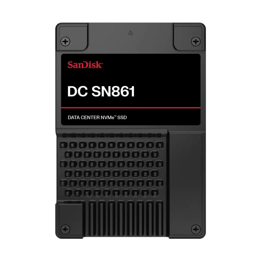 WD SSD 1.92TB DC SN861, PCIe Gen5, (R:13700, W:3600MB s), RI-1DW D BICS6 ISE1 