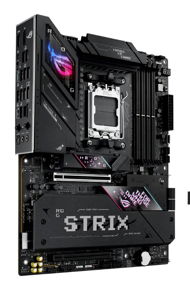 ASUS MB Sc AM5 ROG STRIX B850-E GAMING WIFI,  AMD B850,  4xDDR5,  1xUSB4,  1xDP,  1xHDMI,  WiFi,  ATX2 