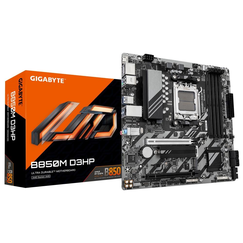 GIGABYTE MB Sc AM5 B850M D3HP,  AMD B850,  4xDDR5,  2xDP,  1xHDMI,  mATX0 