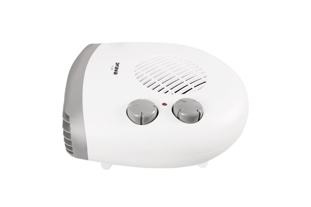 Orava VL-203 horkovzdušný ventilátor,  1000-2000 W,  přepínač výkonu,  15-20 m2,  2 úrovně výkonu,  bílá0 
