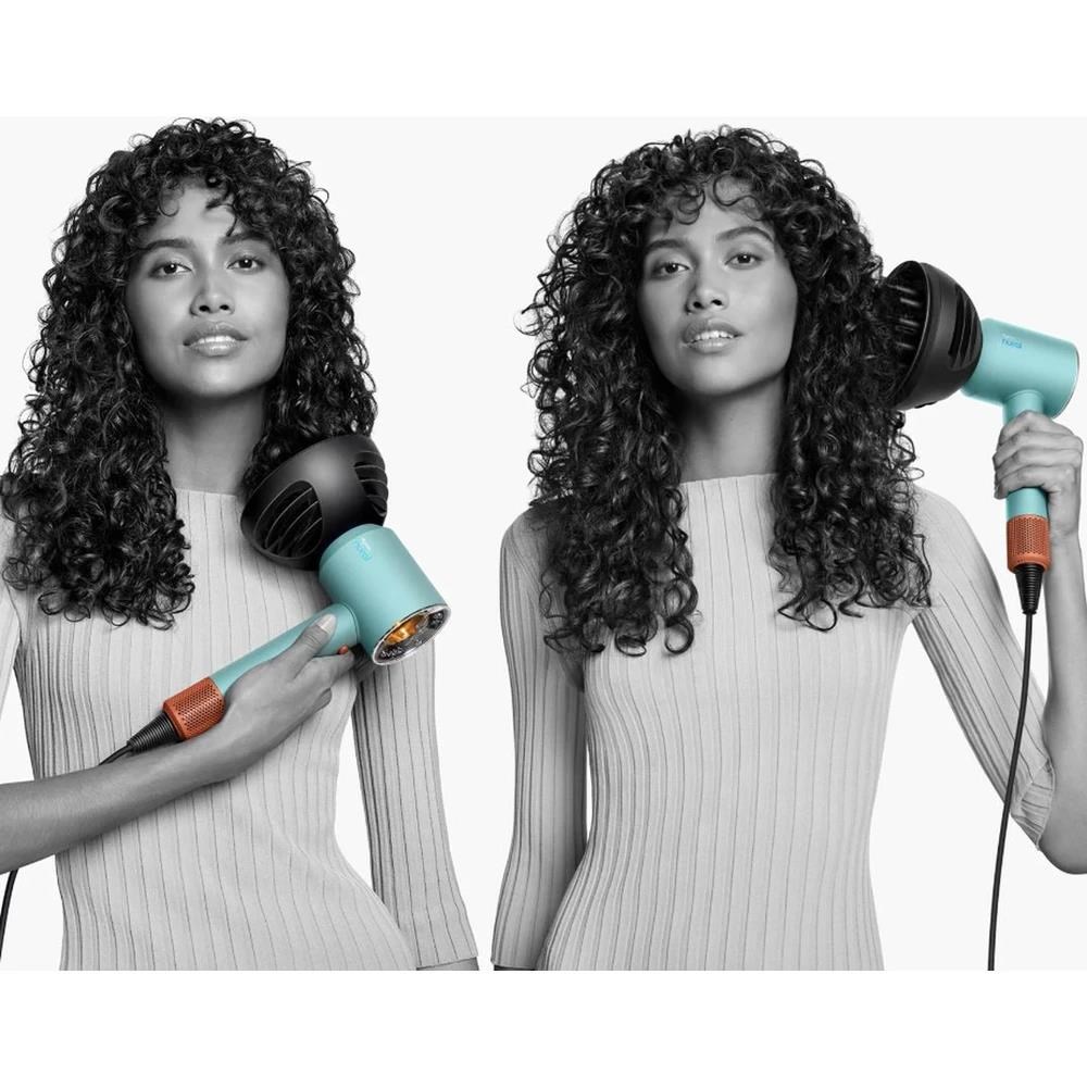 Dyson Supersonic Nural HD16 fén na vlasy, 1600 W, 3 rychlosti, 4 teploty, patina/topaz0 