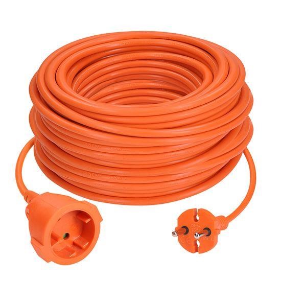 Solight 1z pohyblivý přívod - spojka,  30m,  2 x 1, 5mm2,  oranžová1 