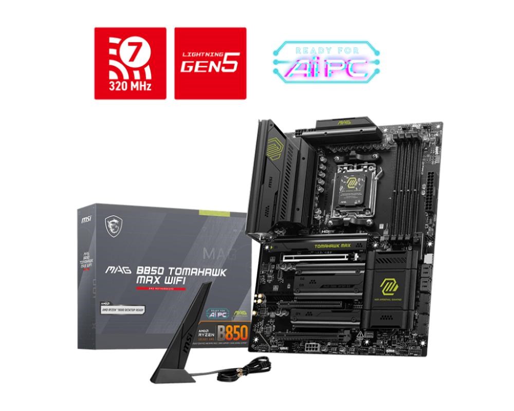 MSI MAG B850 TOMAHAWK MAX WIFI/ AM5/ ATX