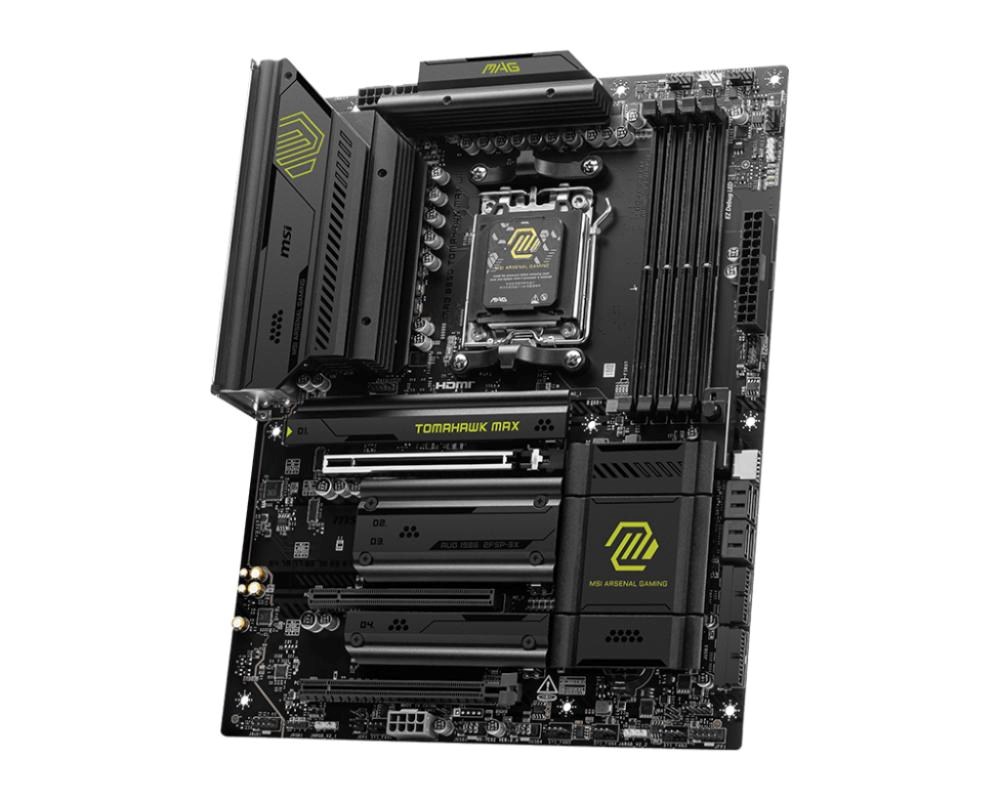 MSI MB Sc AM5 MAG B850 TOMAHAWK MAX WIFI,  AMD B850,  4xDDR5,  1xHDMI,  WiFi,  ATX4 