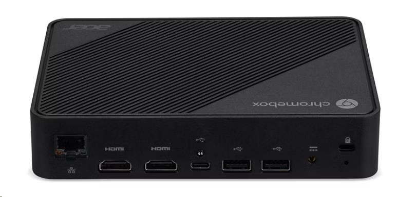 ACER PC Chromebox CXI5,  Celeron N4500, 8GB DDR4, 32GB eMMC M.2, Wifi, Intel UHD, ChromeOS, 65W, Black2 