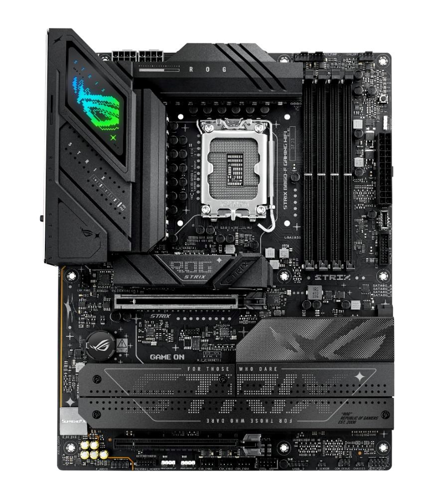 ASUS MB Sc LGA1851 ROG STRIX B860-F GAMING WIFI,  Intel B860,  4xDDR5,  1xThunderbolt,  1xDP,  1xHDMI,  WiFi,  ATX2 