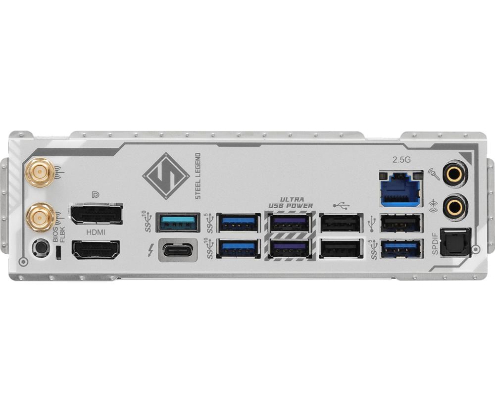 ASRock MB Sc LGA1851 B860 Steel Legend WiFi,  Intel B860,  4xDDR5,  1xThunderbolt,  1xDP,  1xHDMI,  WiFi,  ATX4 