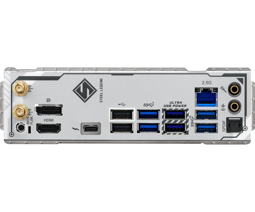 ASRock MB Sc LGA1851 B860M Steel Legend WiFi,  Intel B860,  4xDDR5,  1xThunderbolt,  1xDP,  1xHDMI,  WiFi,  mATX4 