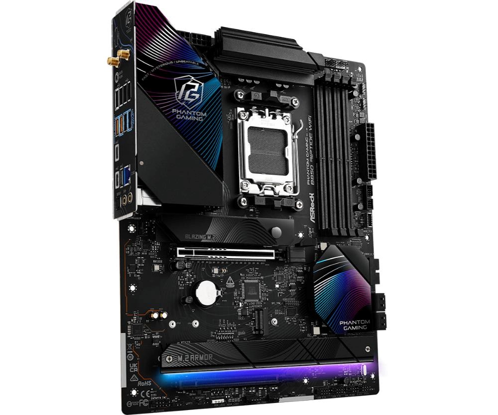 ASRock MB Sc AM5 B850 Riptide WiFi,  AMD B850,  4xDDR5,  1xHDMI,  WiFi,  ATX1 