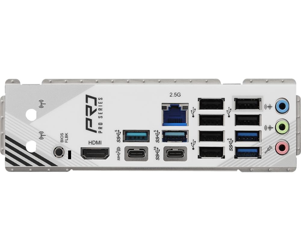 ASRock MB Sc AM5 B850 Pro RS, AMD B850, 4xDDR5, 1xUSB-C, 1xHDMI, ATX4 