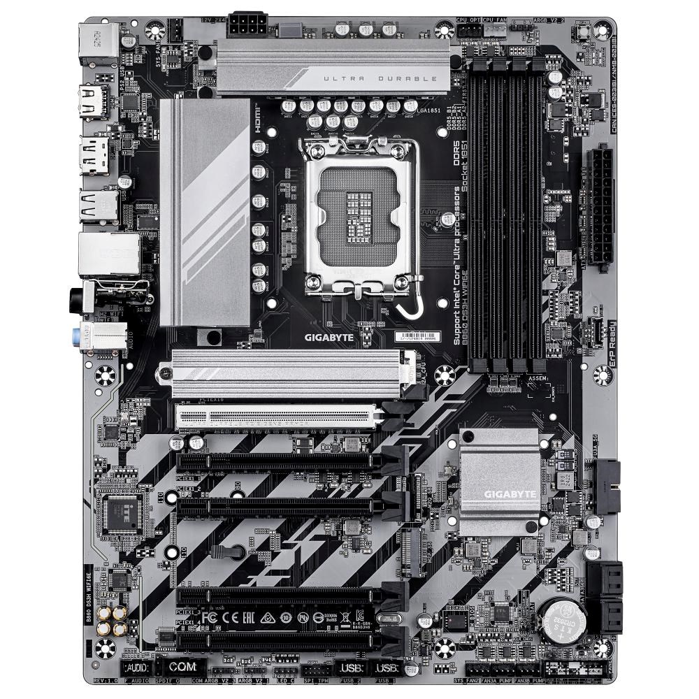 GIGABYTE MB Sc LGA1851 B860 DS3H WIFI6E,  Intel B860,  4xDDR5,  1xDP,  1xHDMI,  WiFi,  ATX1 