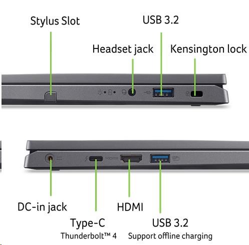 ACER NTB Aspire Spin 14 (ASP14-52MTN-541L), Ultra5-115U, 14