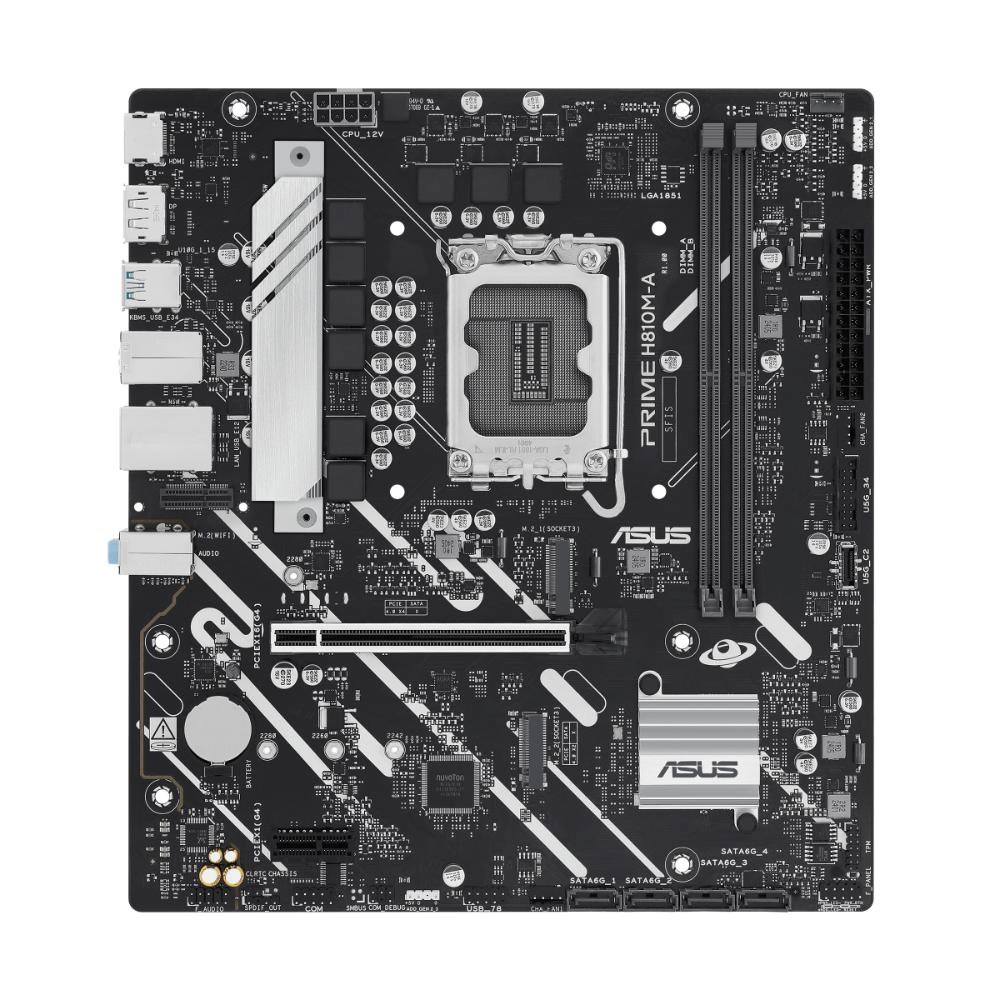 ASUS MB Sc LGA1851 PRIME H810M-A-CSM,  2xDDR5,  1xDP,  1xHDMI,  mATX1 