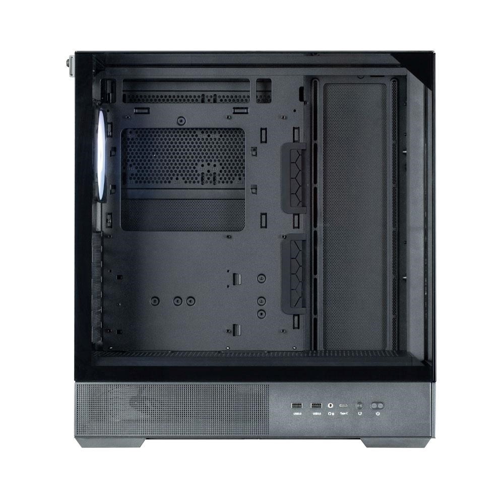 ZALMAN case P40 Prism, Mid Tower, ATX, 2xUSB 3.0, 1xUSB-C, 1x 120mm ARGB Fan, černá3 