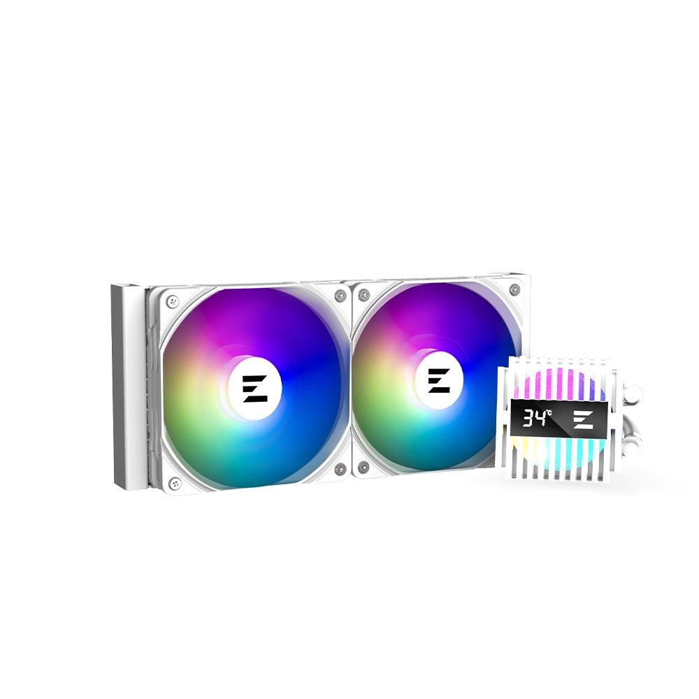 ZALMAN vodní chladič Alpha2 A24, 2x120mm, PWM, ARGB, LGA1851, AM50 