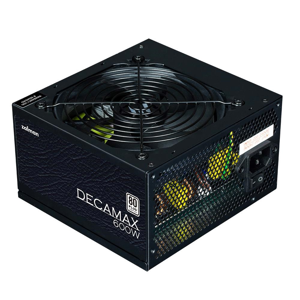 ZALMAN zdroj Decamax,  600W,  120mm,  80Plus,  černá1 