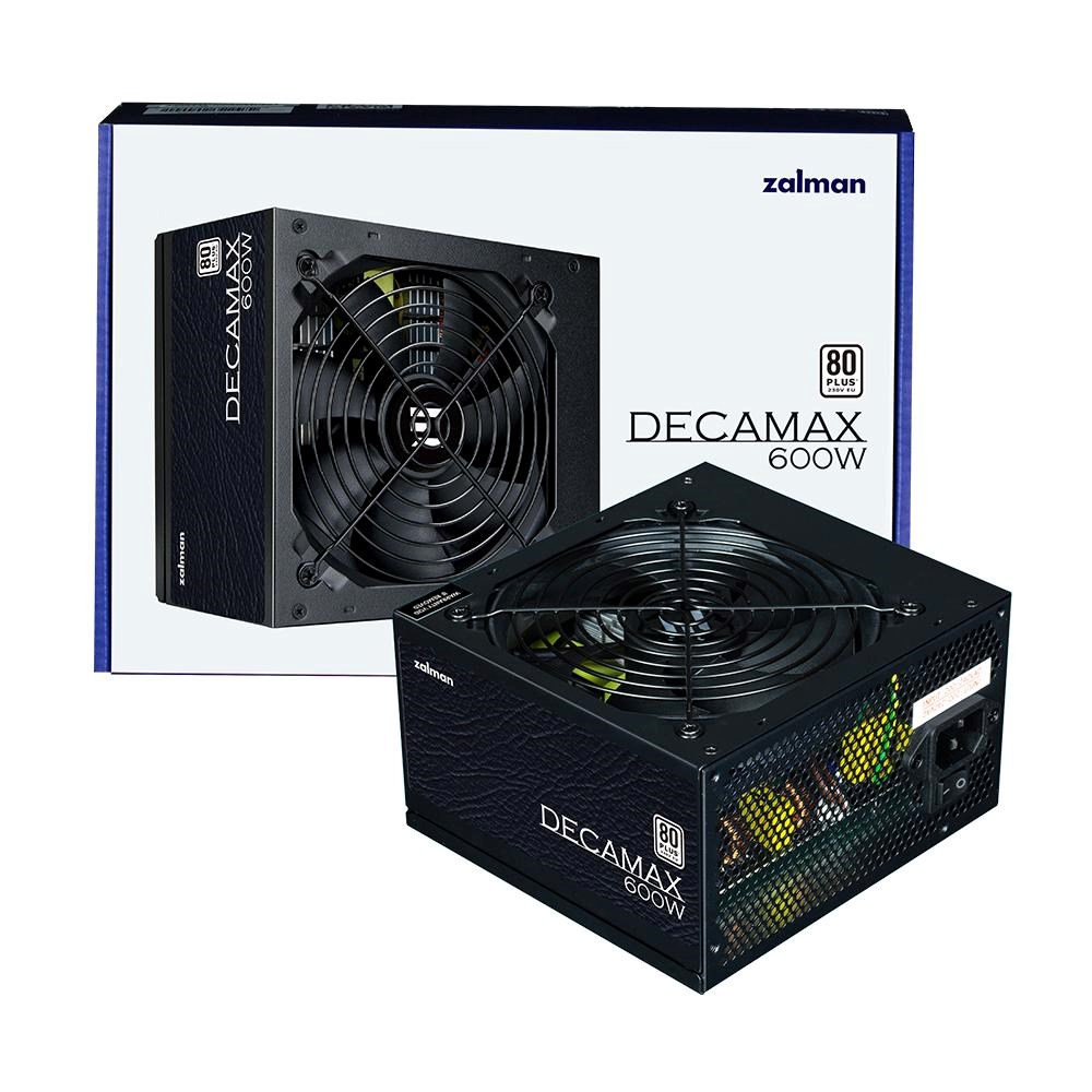 ZALMAN zdroj Decamax,  600W,  120mm,  80Plus,  černá3 