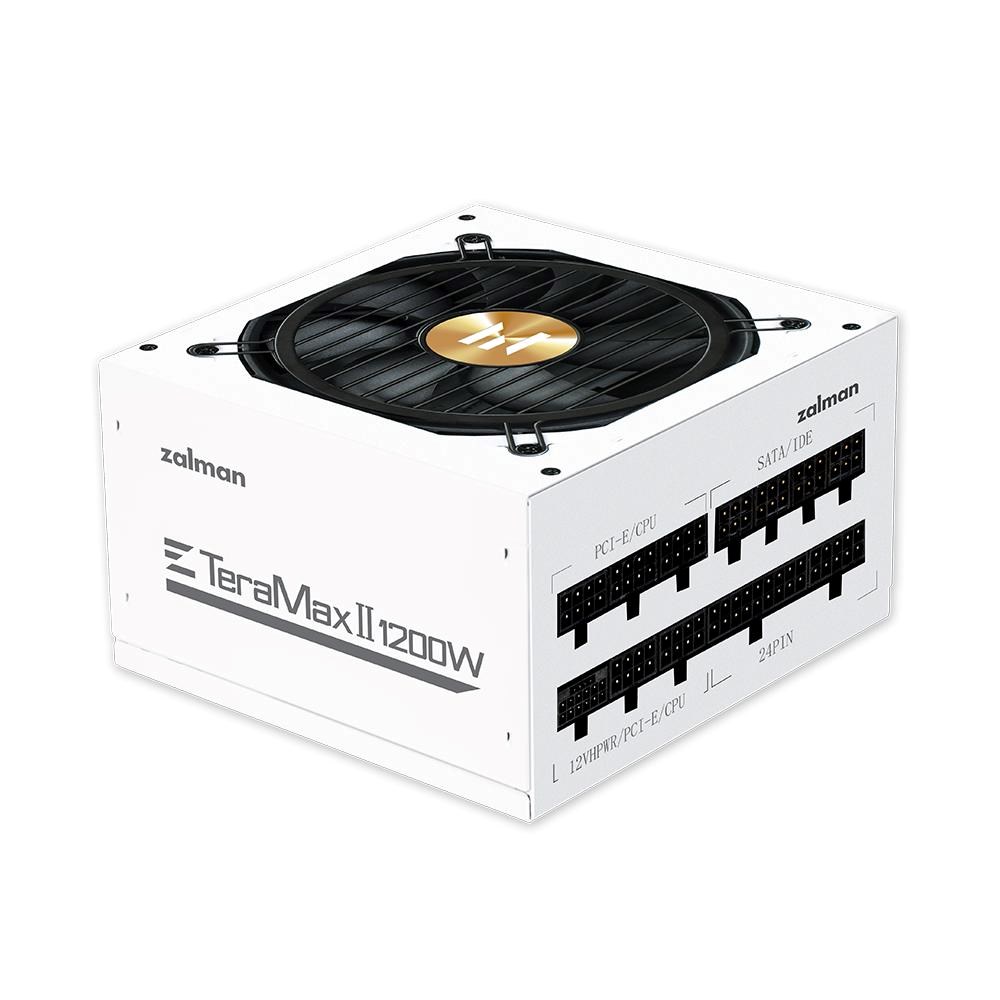 ZALMAN zdroj TeraMax II,  1200W,  120mm,  80Plus Gold,  Plně Modulární,  ATX 3.0,  bílá1 