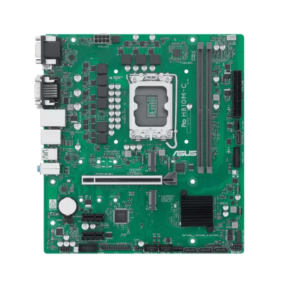 ASUS MB Sc LGA1851 PRO H810M-C-CSM,  2xDDR5,  1xDP,  1xHDMI,  1xVGA,  1xDVI-D,  mATX0 