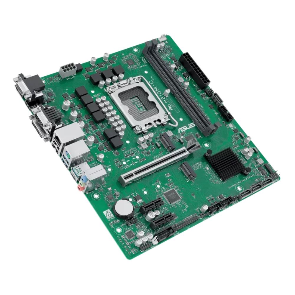 ASUS MB Sc LGA1851 PRO H810M-C-CSM,  2xDDR5,  1xDP,  1xHDMI,  1xVGA,  1xDVI-D,  mATX2 
