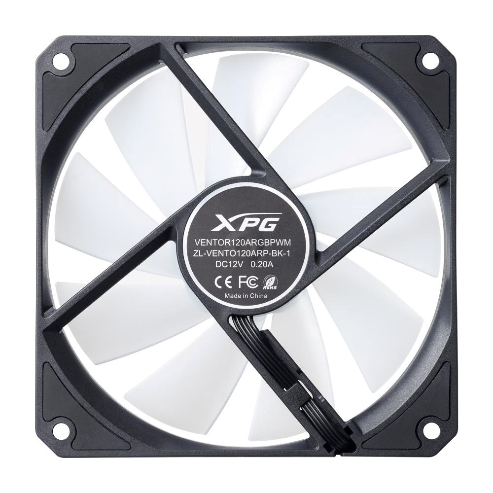 ADATA XPG Ventilátor VENTO R,  Převrácený,  120mm,  ARGB,  PWM,  černá3 