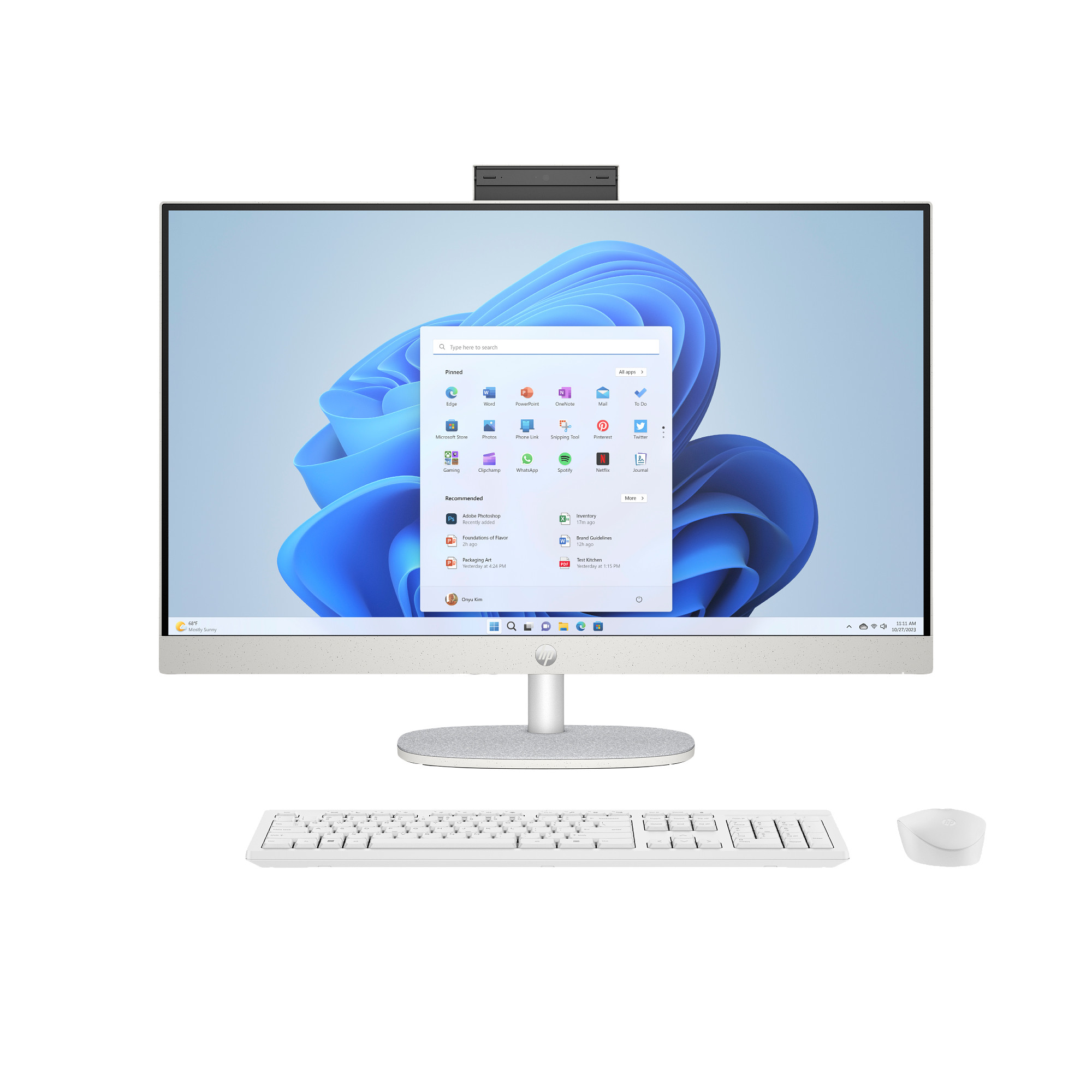 PC HP 27-cr0013nc AiO,  27