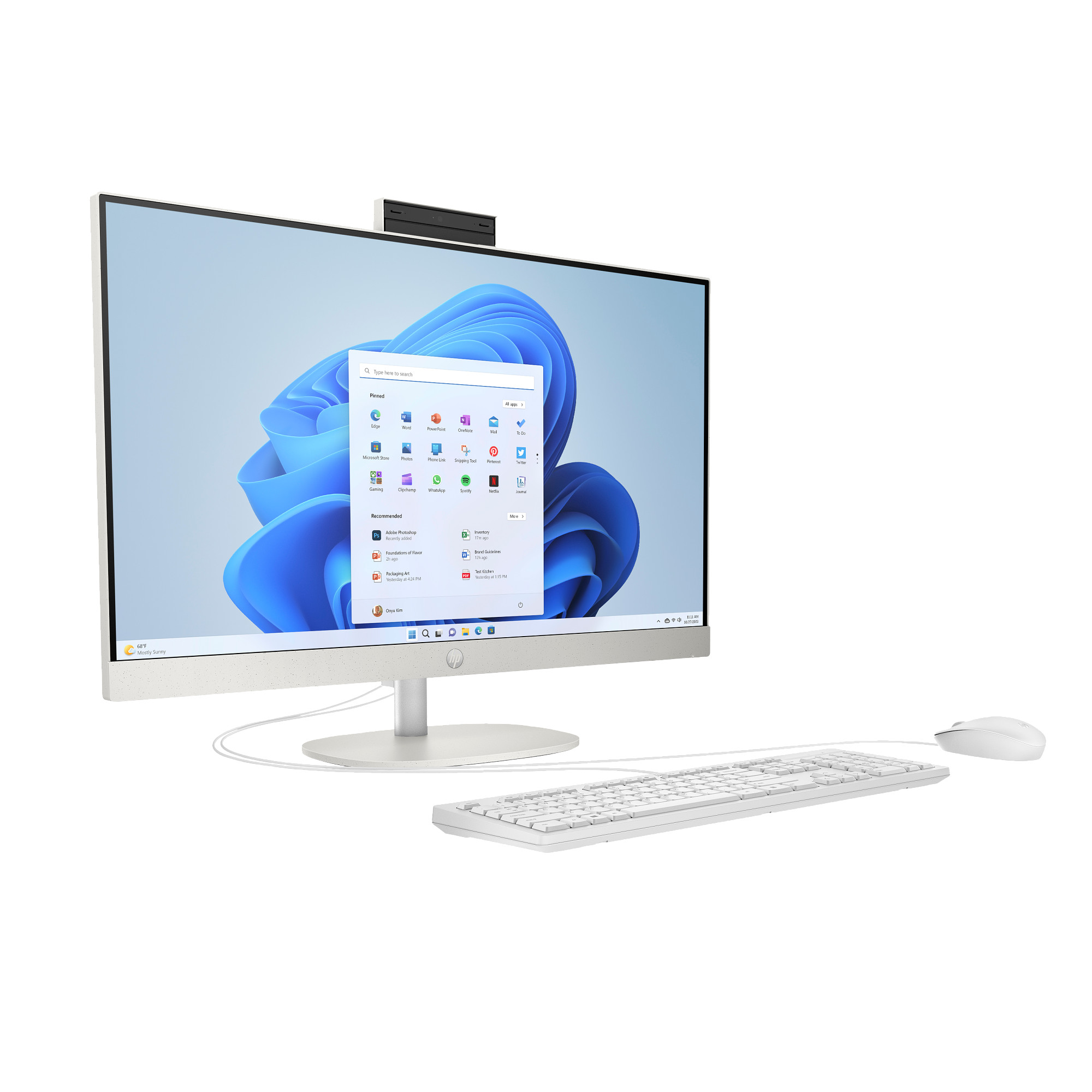 PC HP 27-cr0013nc AiO,  27