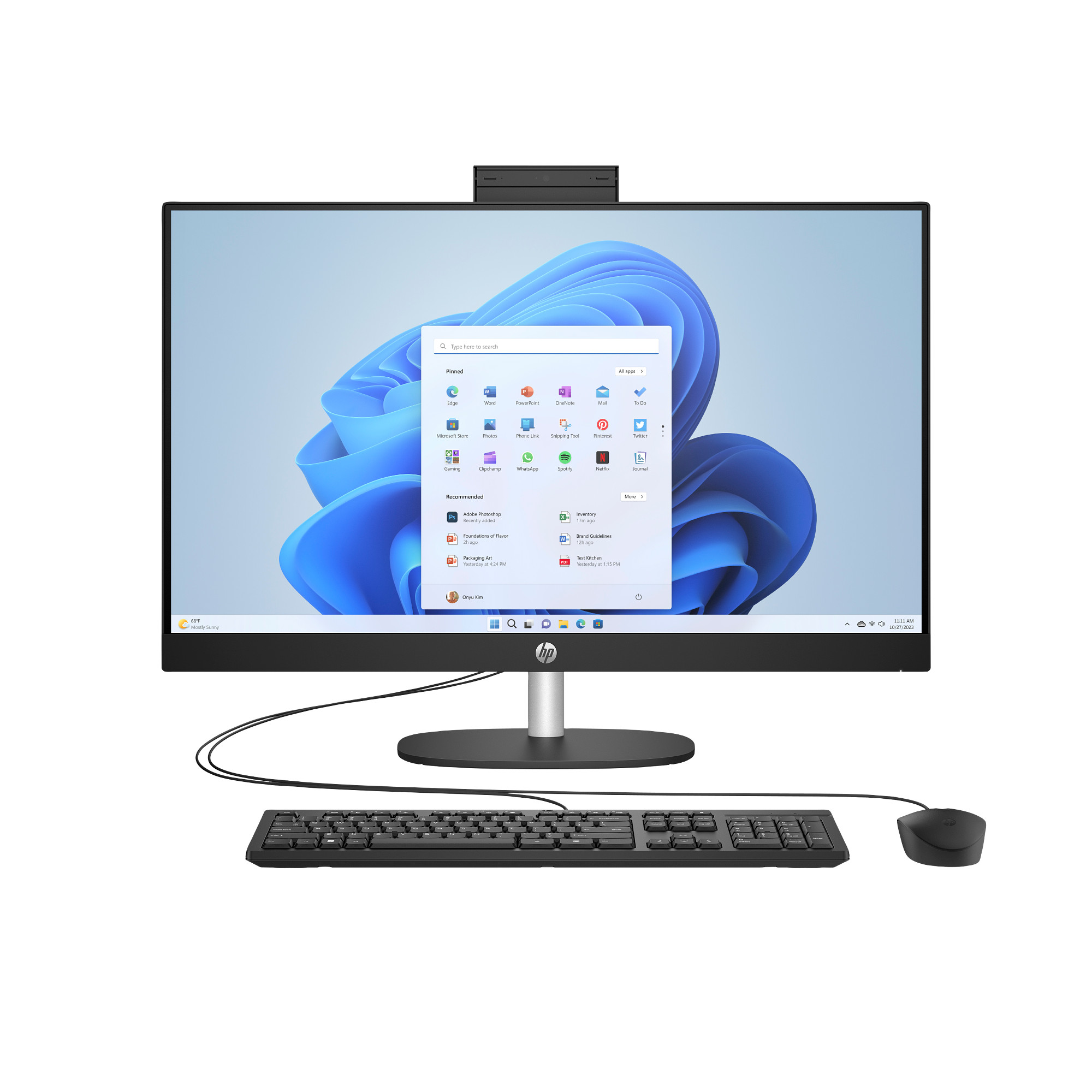 PC HP 27-cr0912nc AiO,  27